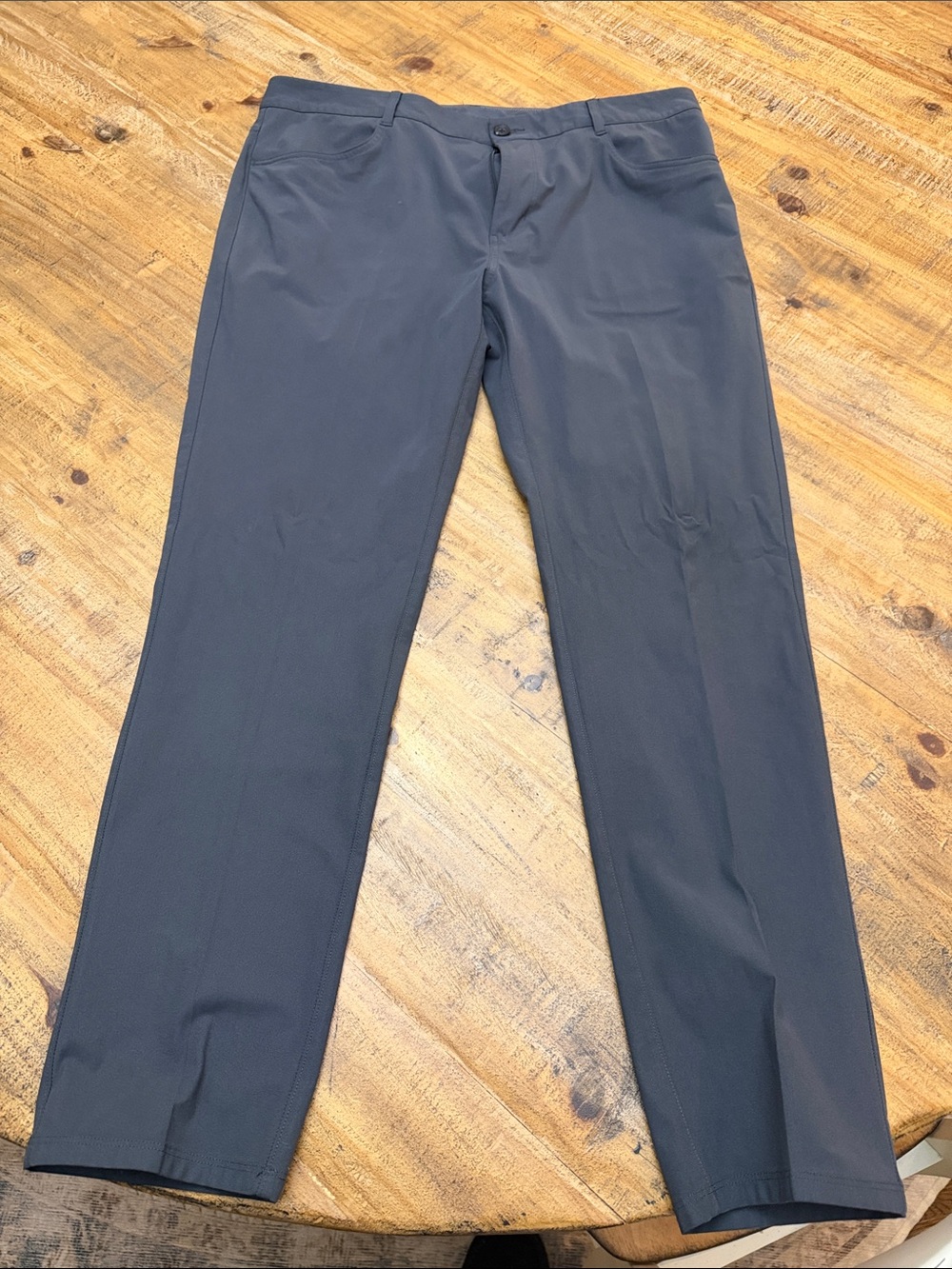 Men's Dress Pants in Charcoal — Modern Tailored Fit 36x30